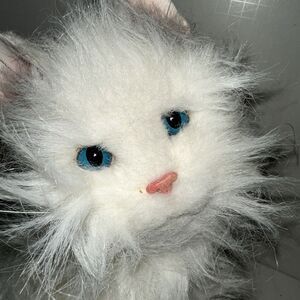 Tiger Electronics Lulu Furreal Friends White Kitty Cat Toy Needs Repair!